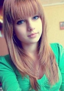 Middle-aged blonde shows